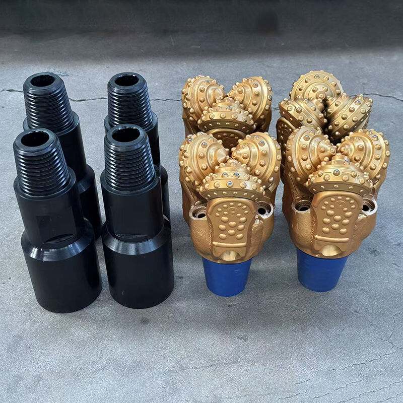 مته حفاری تخت بالا PDC برای تشخیص چاه افقی ابزار حفاری فورج شده 8 1/2 اینچ (215.9 میلی متر) مته pdc با 3 پره