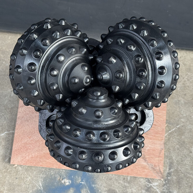 مته حفاری سه مخروطی با درج کاربید تنگستن 244 میلی‌متری IADC737 برای اکتشاف کارآمد نفت و گاز