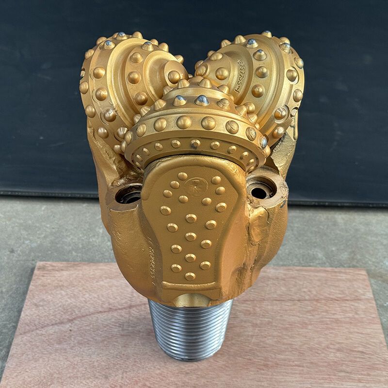 مته حفاری سه مخروطی دندانه فولادی 6.5 اینچی IADC637 برای حفاری سریع در سازندهای نرم