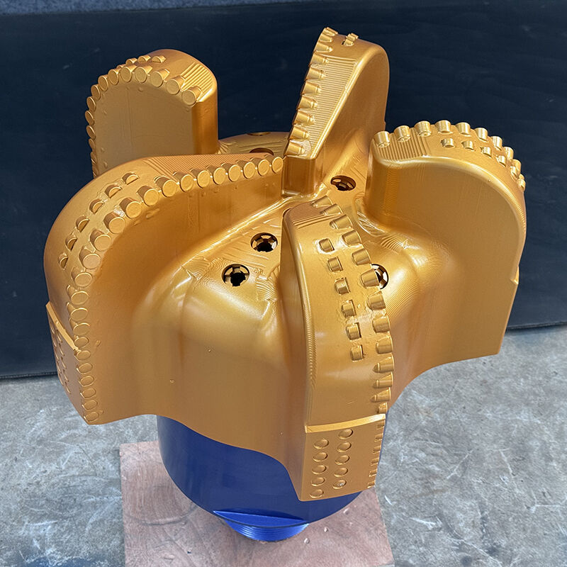 چاه نفت آب 5 تیغه دو ردیف برش دهنده الماس Pdc حفاری قطعات قطعات برای فروش